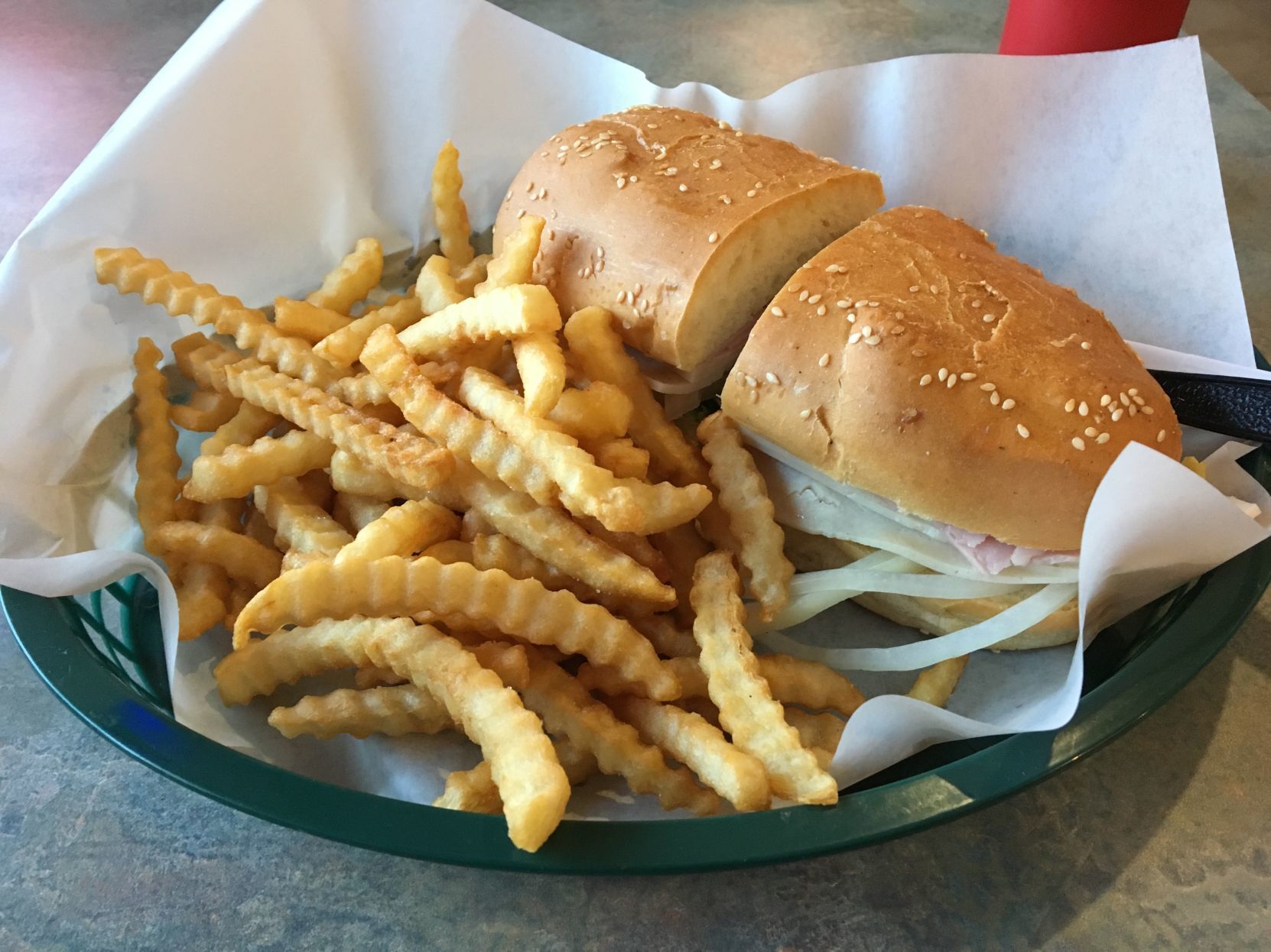 South Side Combo Sandwich with Fries